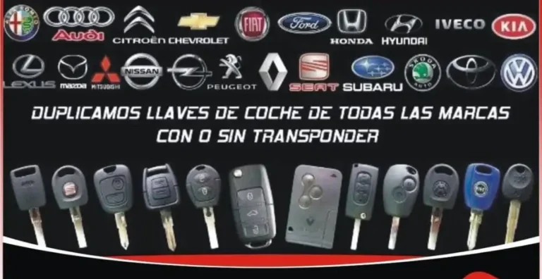 Duplicado de llaves de autos de todas las marcas con y sin chip.